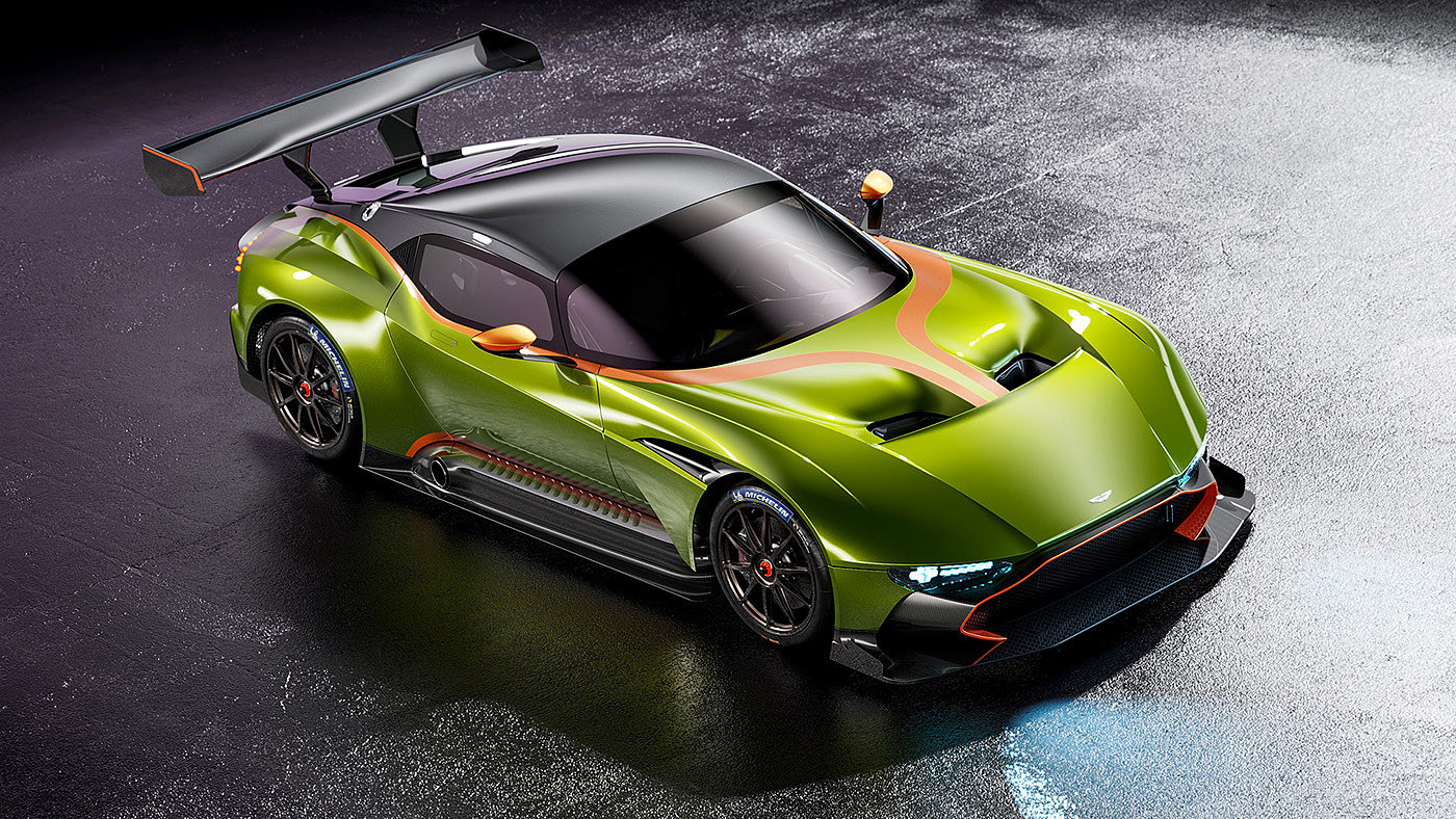 Vulcan，modeling，Render，cgi，Aston Martin，