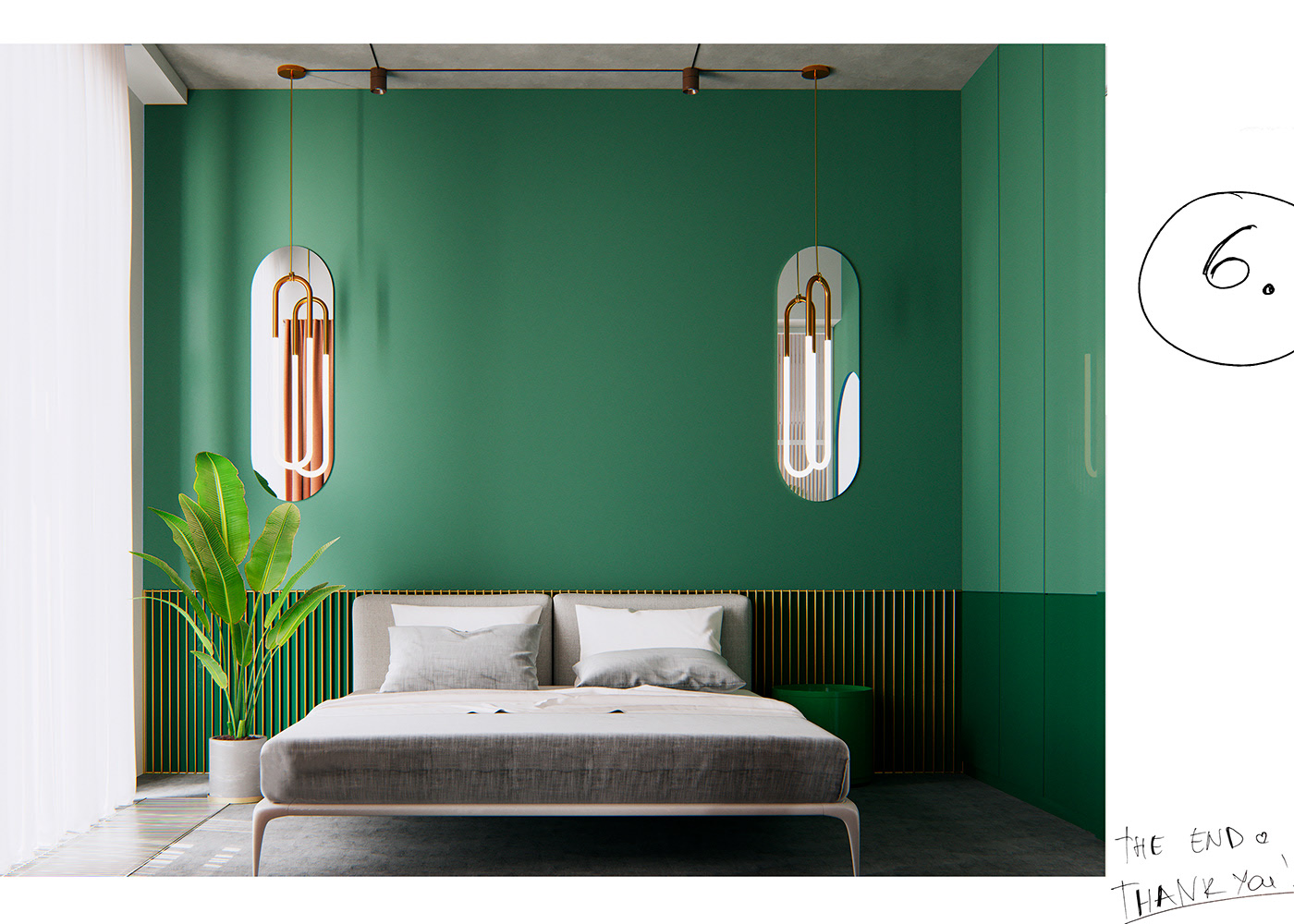 sketch，Interior design，color，