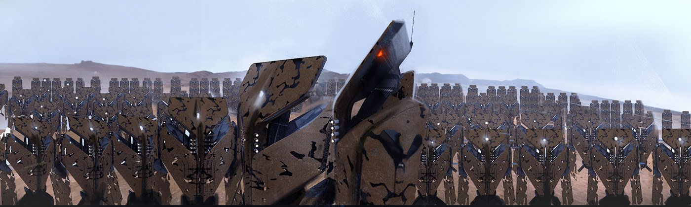 science fiction，game，Character design，robot，