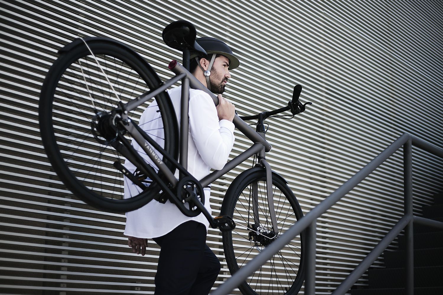 Helmet，Bicycle，Ride，Red dot award，Minimalism，