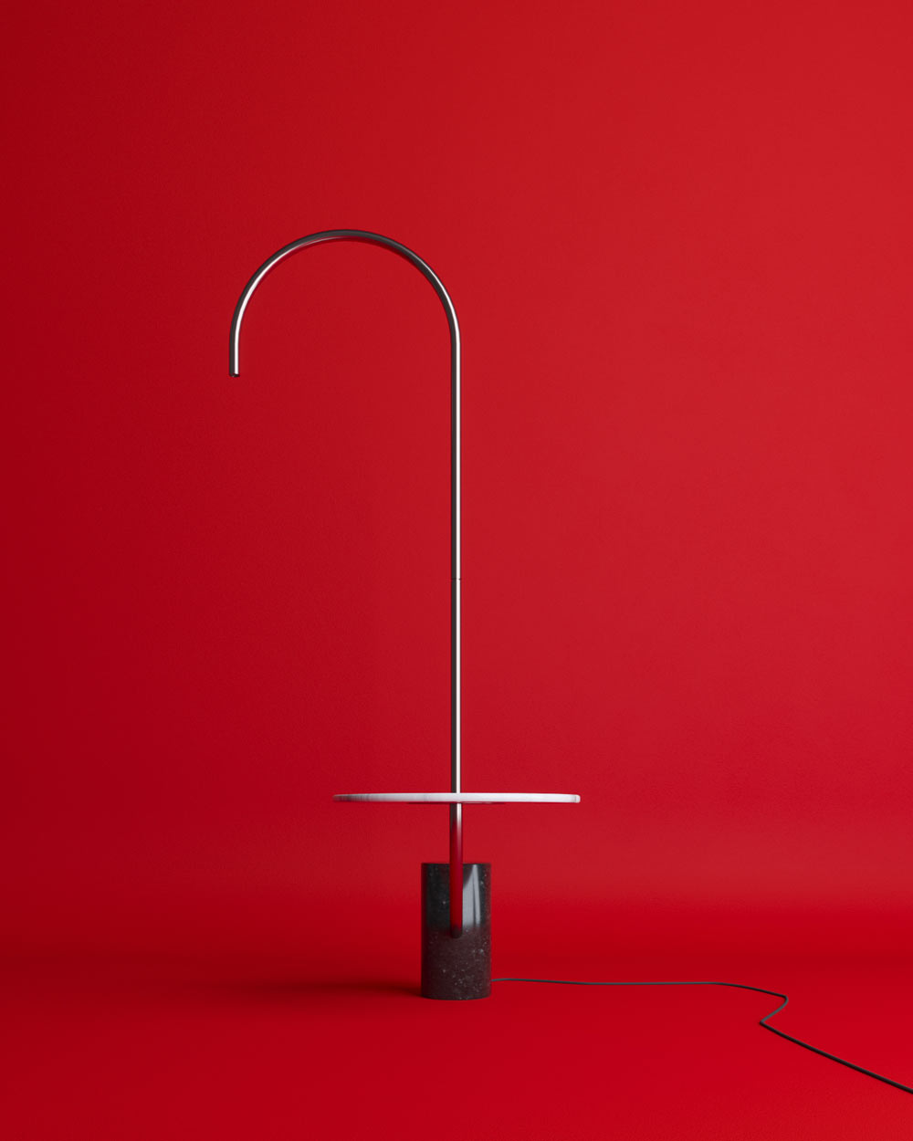 bedside cupboard，Reading lamp，Marble，Bijou，LED lamp，