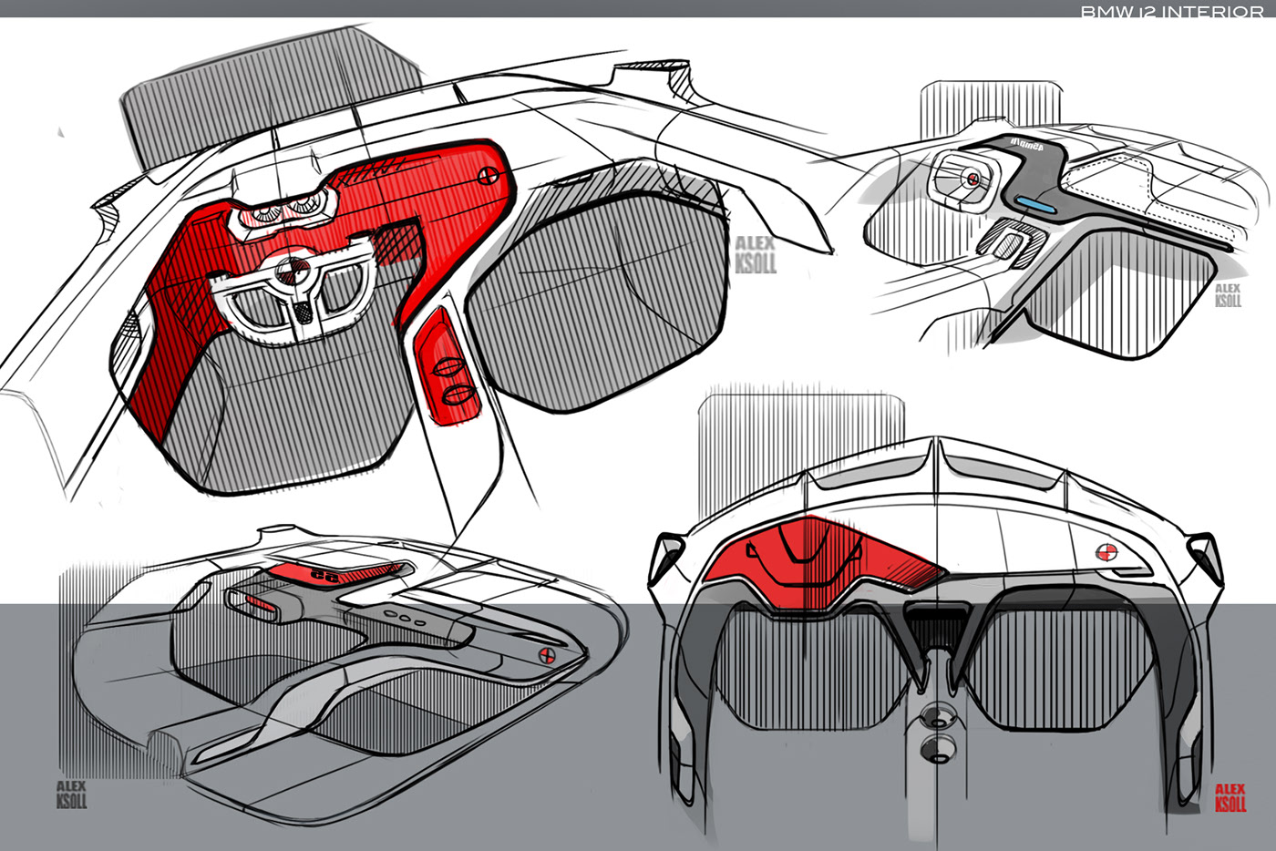 Alexander Ksoll，automobile，bmw，bmw，BMW i2 Interior，Interior，
