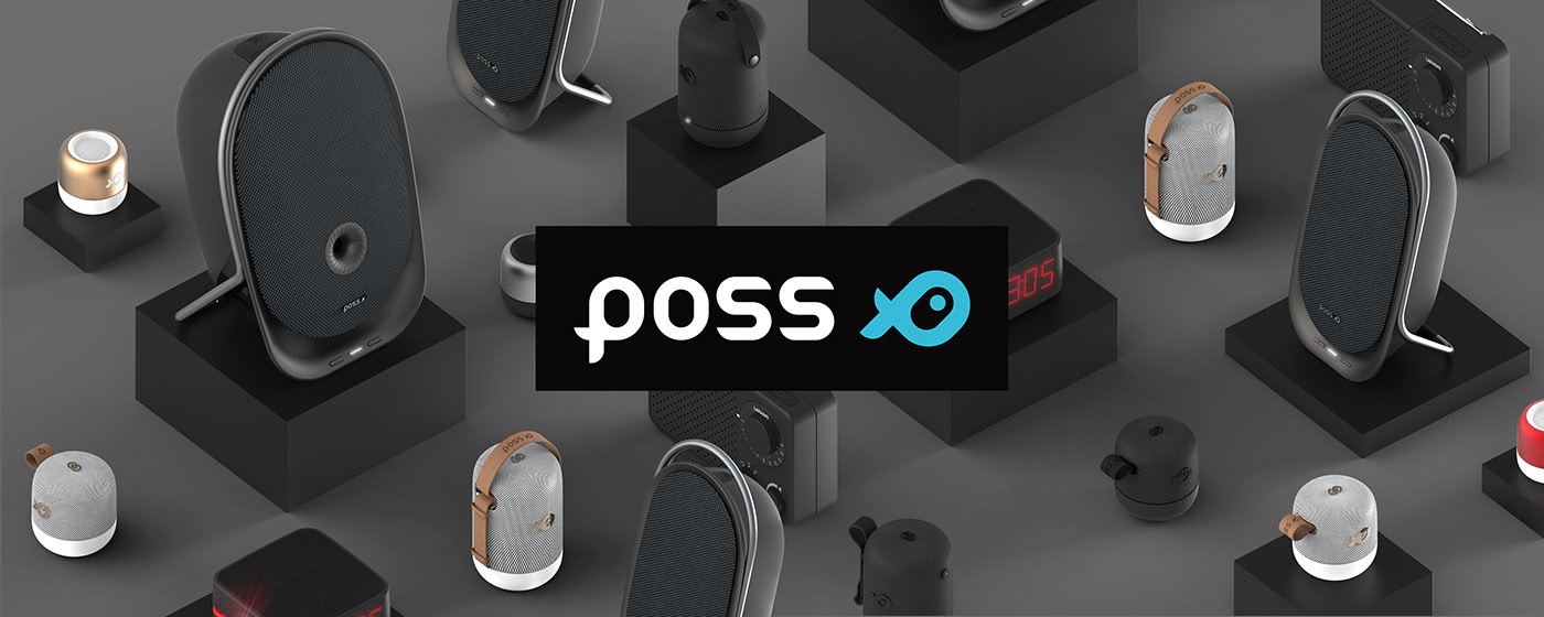 Mr Edouard Guesne，POSS，speaker，household，Bluetooth，Portable，POSS HOME，