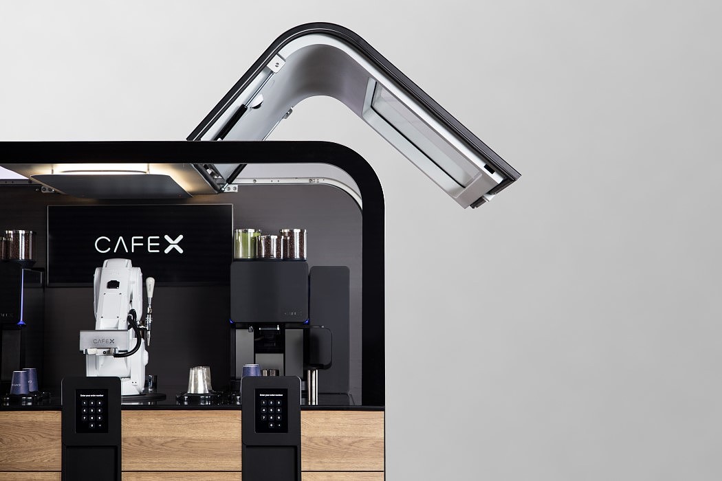 CafeX，Robot arm，Coffee，white，