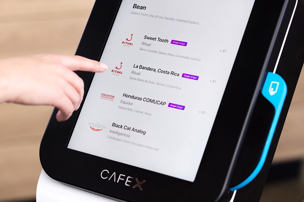 CafeX，Robot arm，Coffee，white，