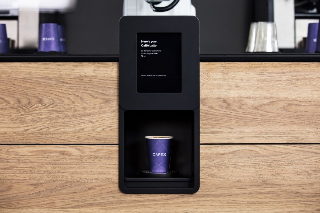 CafeX，Robot arm，Coffee，white，