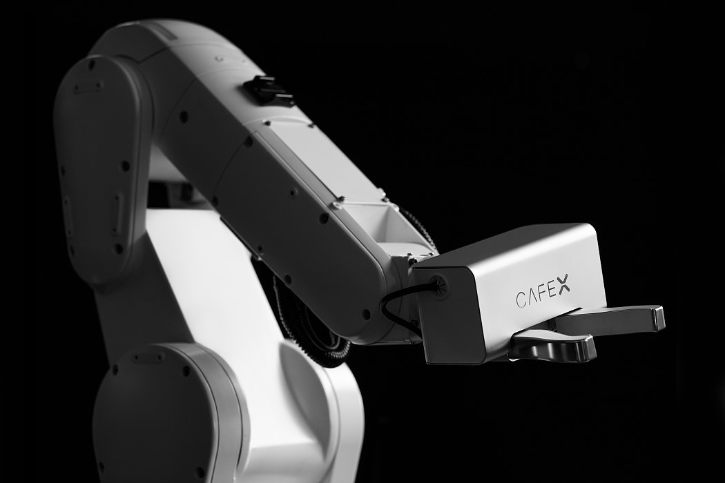 CafeX，Robot arm，Coffee，white，