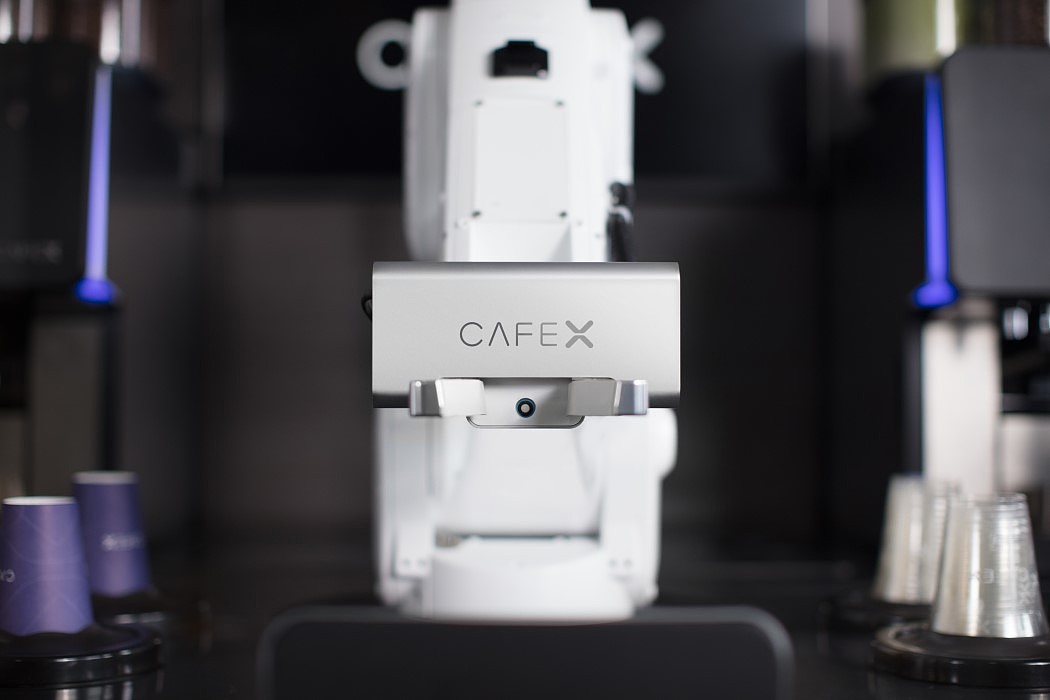 CafeX，机器人手臂，咖啡，白色，