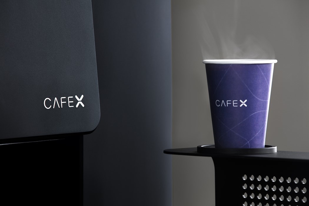 CafeX，机器人手臂，咖啡，白色，