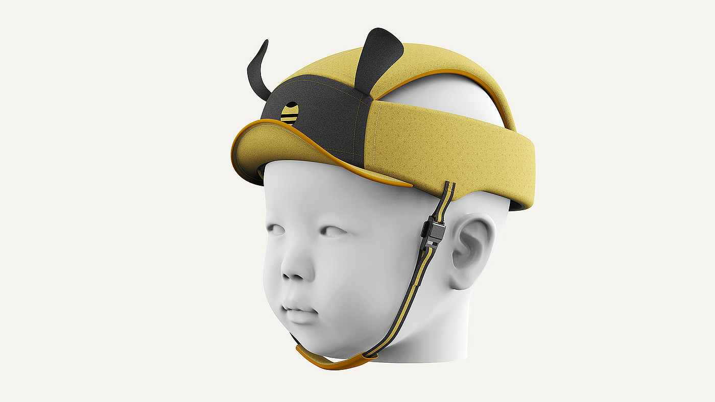 Korea design company，industrial design，product design，Helmet design，Infant protective equipment，