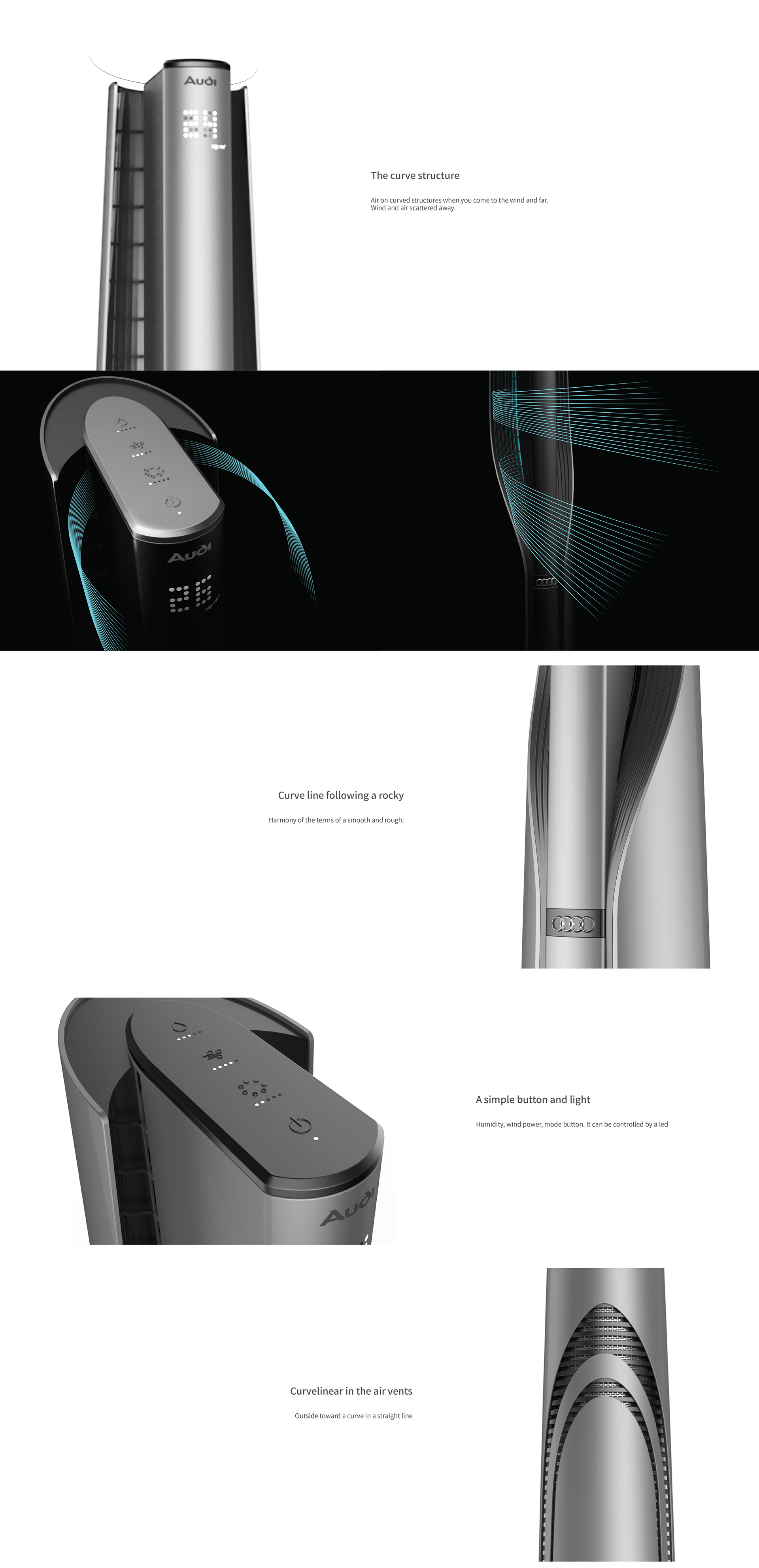 air cleaner，Student works，Korea Design Institute，industrial design，product design，PDF HOUSE，