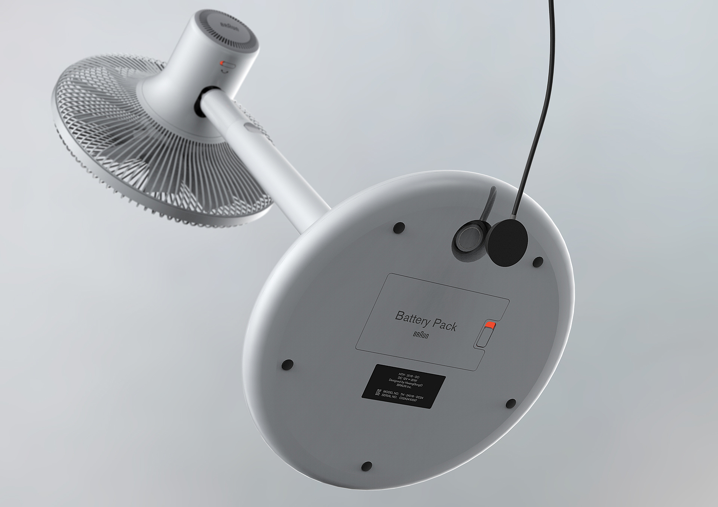 electric fan，product design，industrial design，Student works，Korea Design Institute，PDF HOUSE，