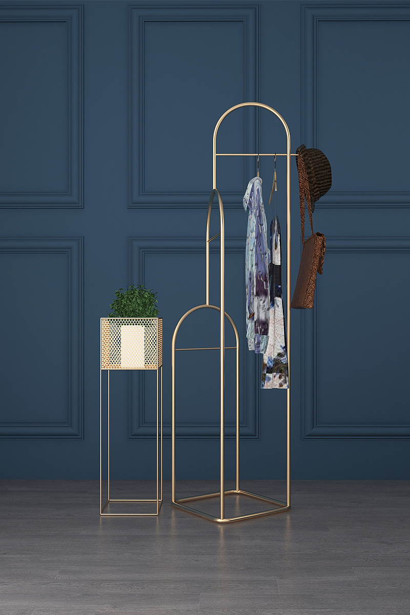 Coat rack，Clothes hanger，