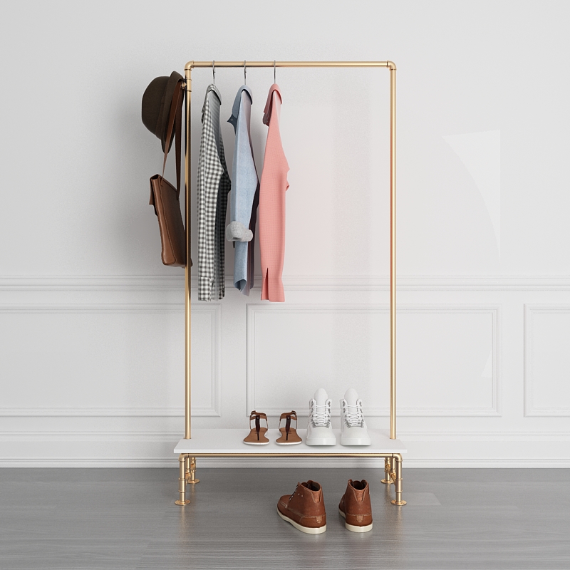 Clothes hanger，Coat rack，
