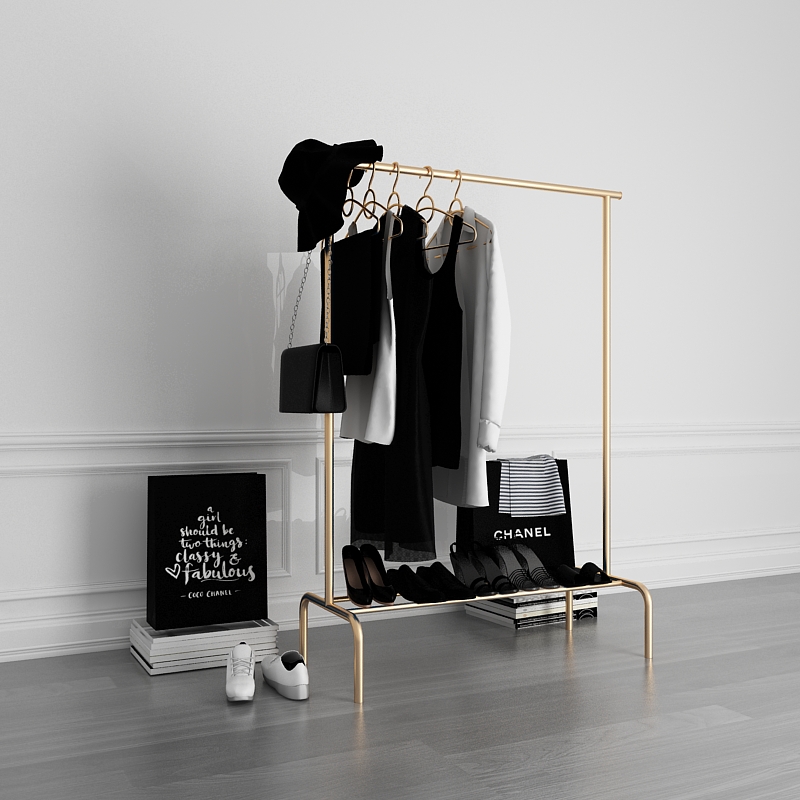 Clothes hanger，Coat rack，