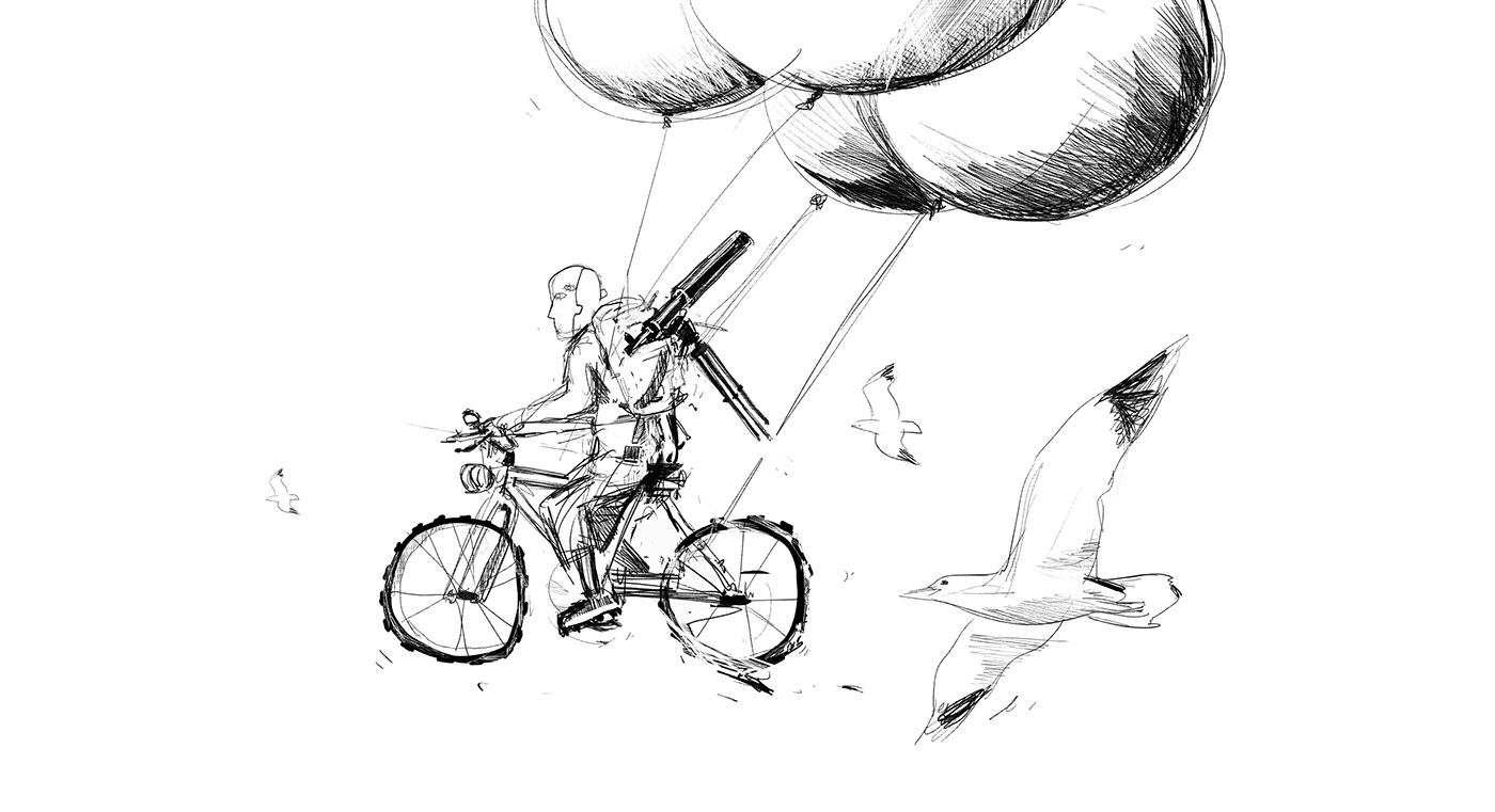 Sketch，concept，Airship，