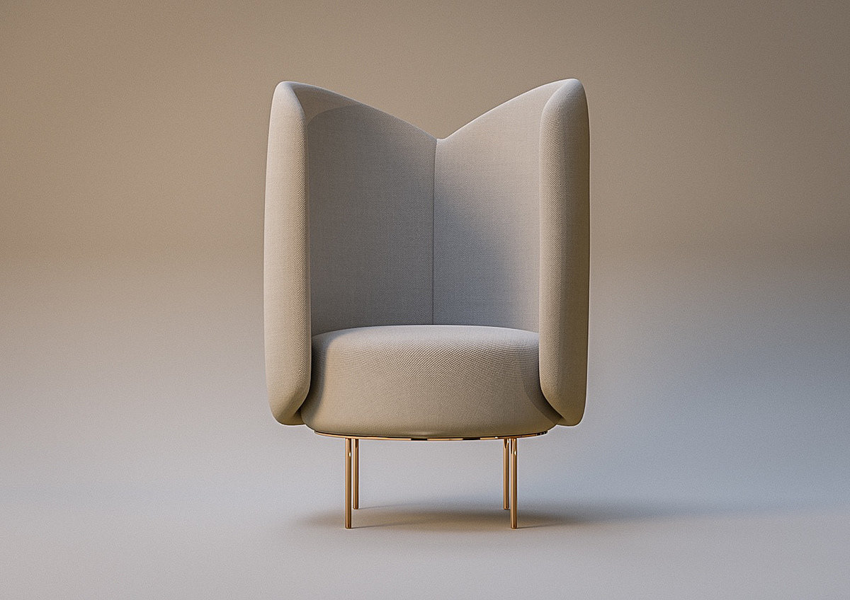 Armchair，Ask Monych，cloth，furniture，