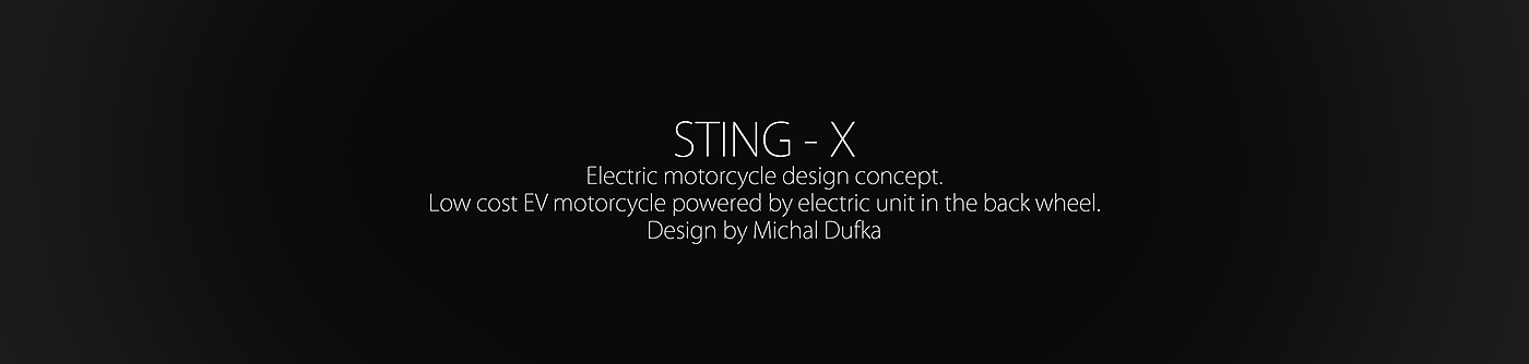 摩托车，STING-X，cgi，e-bike，