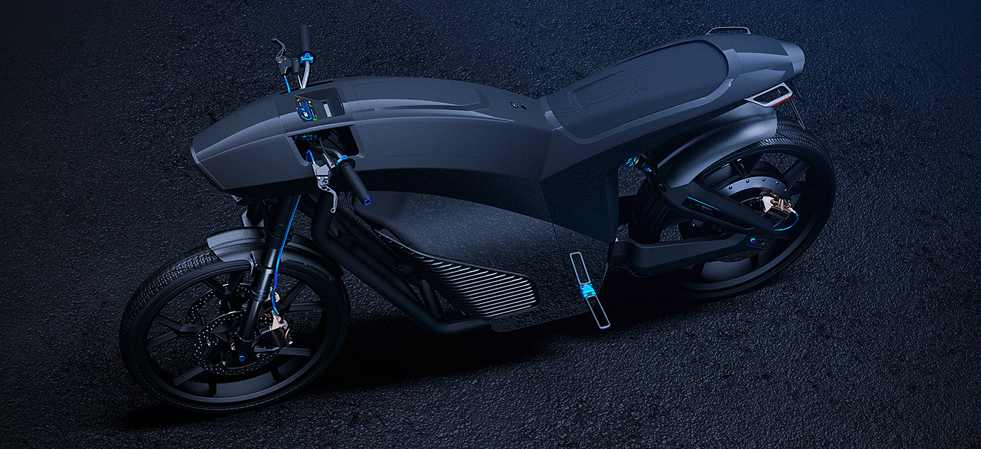 摩托车，STING-X，cgi，e-bike，