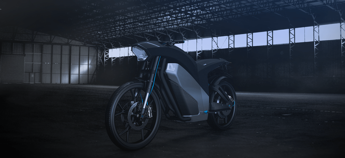 motorcycle，STING-X，cgi，e-bike，