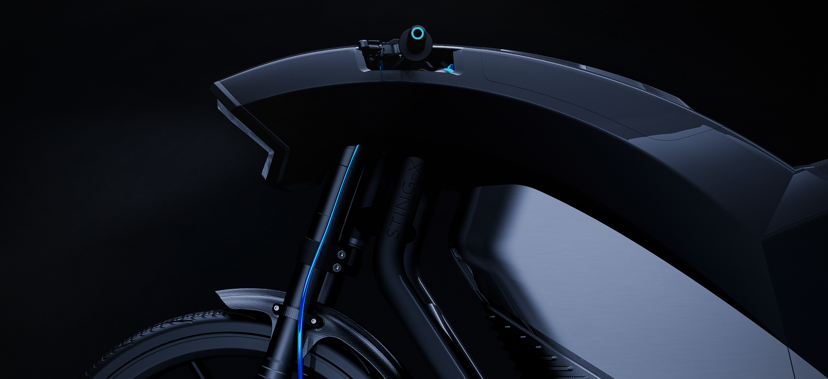 motorcycle，STING-X，cgi，e-bike，