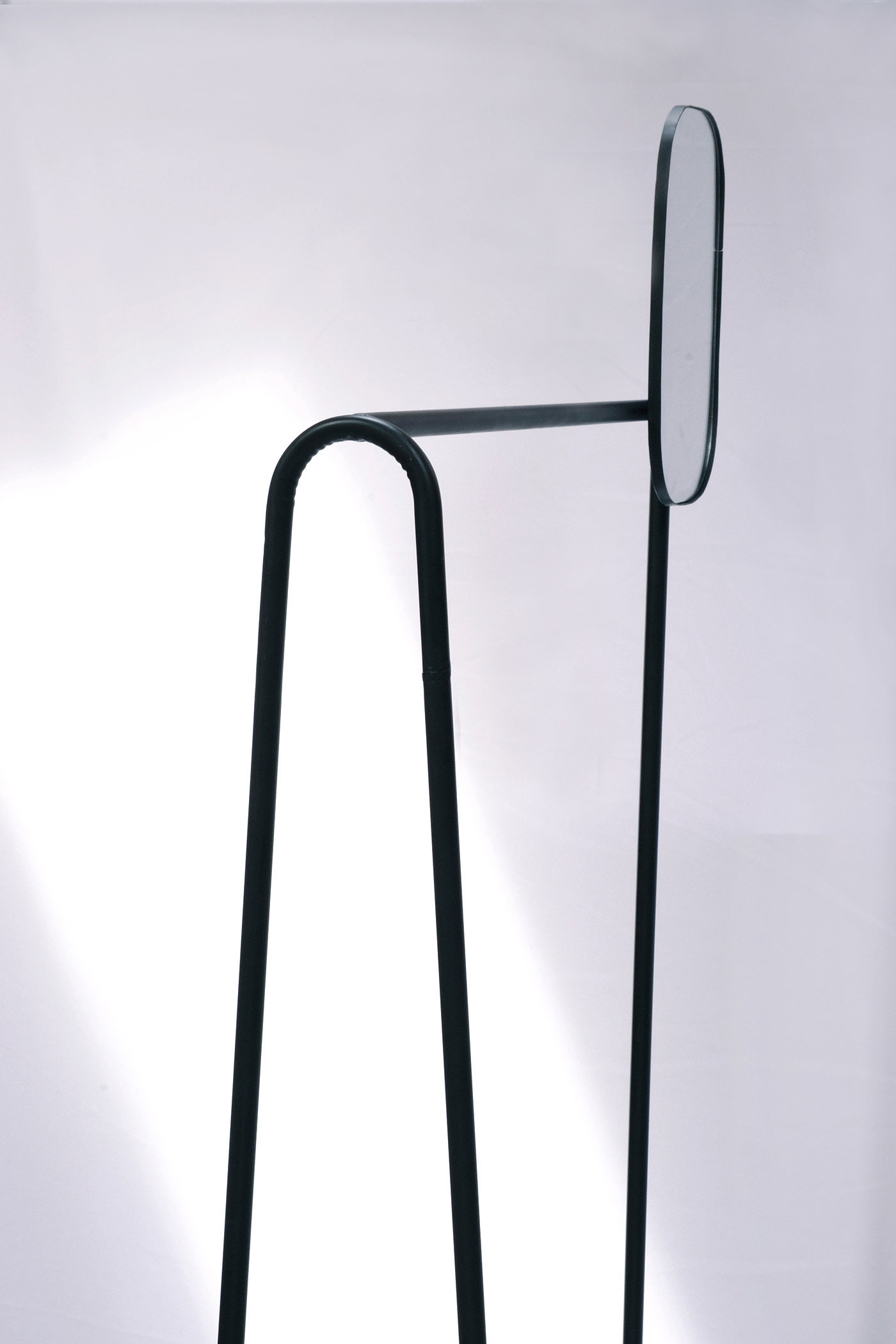 coat hanger，black，mirror，Marine Corps，cintrei，Minimalist，Coat rack，