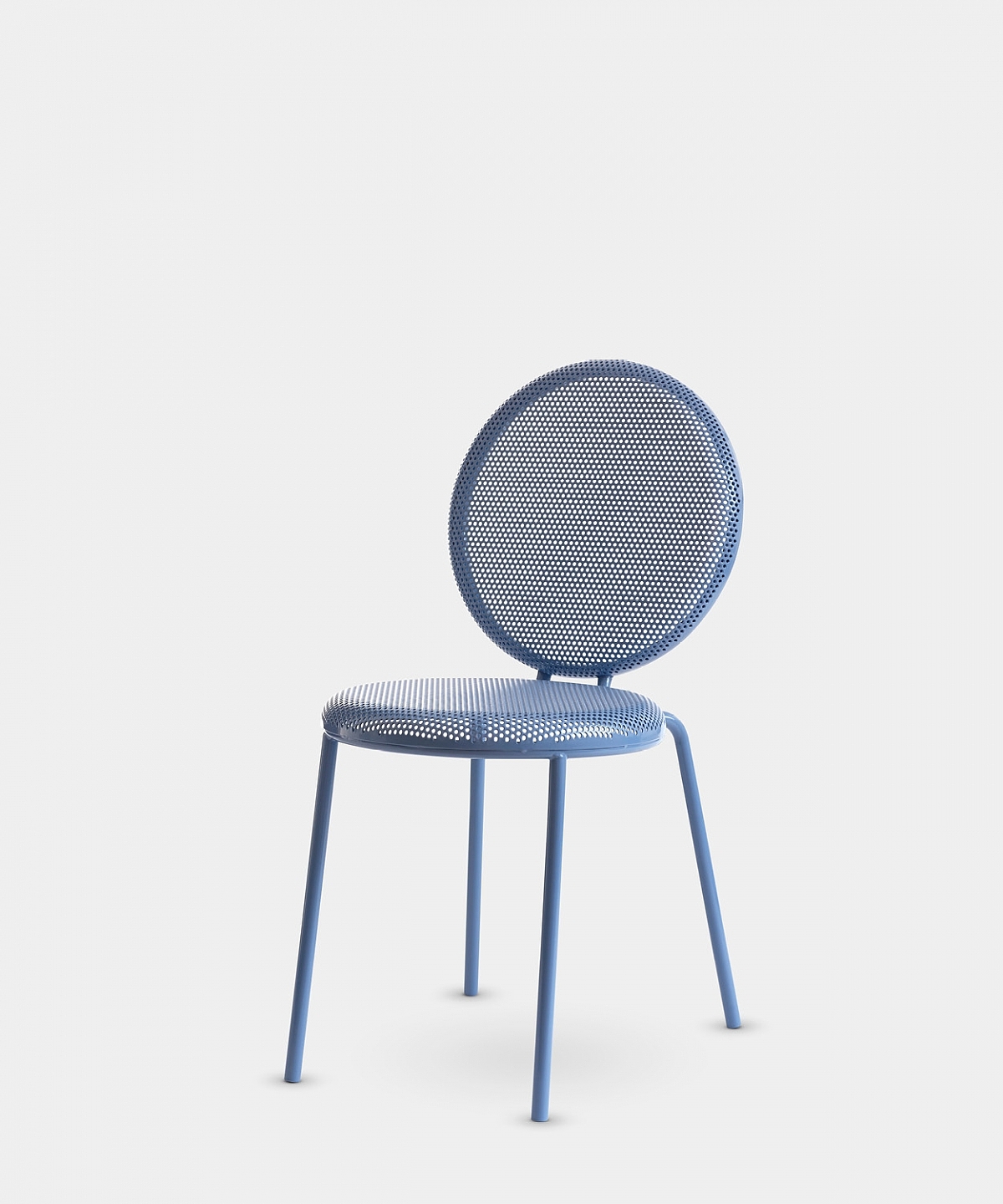 座椅，蓝色，椅子，Dimma Chair，极简，钢，