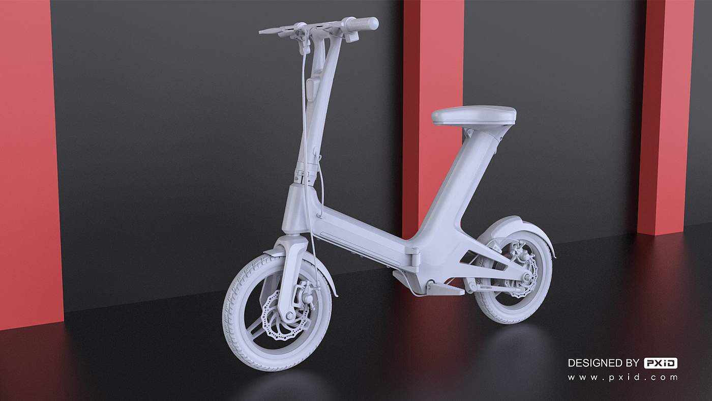 Electric vehicle design，Scooter design，Design of electric scooter，Motorcycle design，Design of transportation tools，