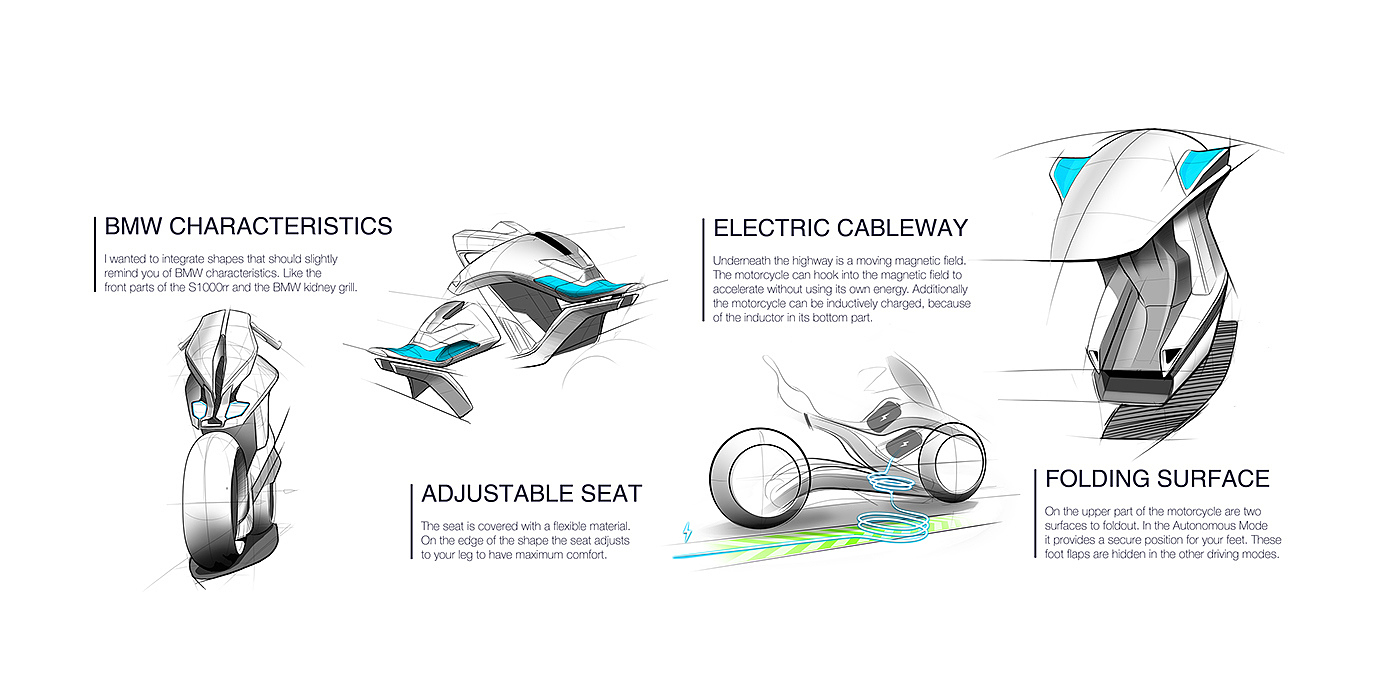 bmw，motorcycle，locomotive，conceptual design，vehicle，
