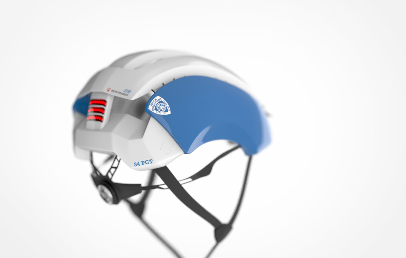 product design，industrial design，blue，police，Helmet，