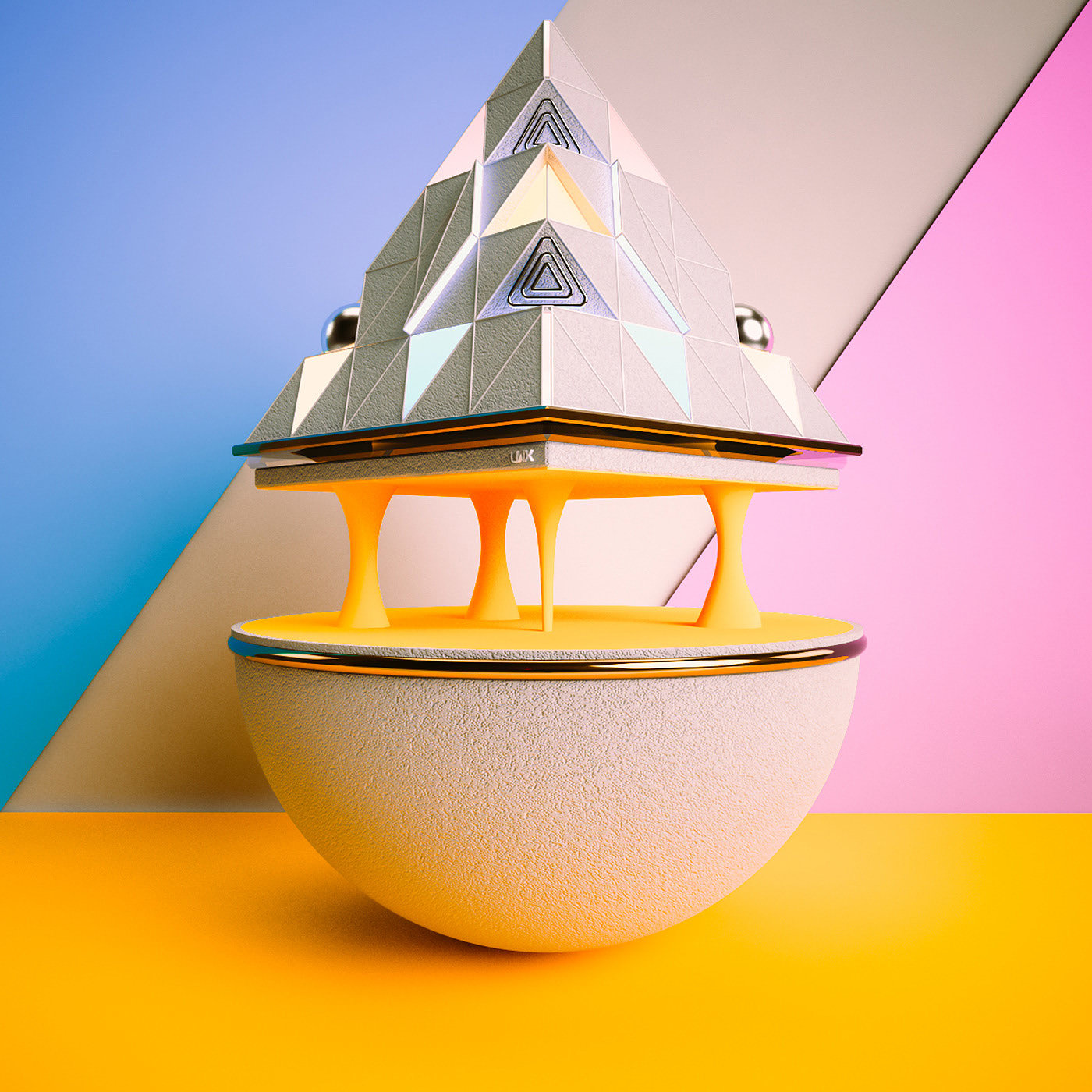 Architecture，colour，imagination，abstract，BE KID，