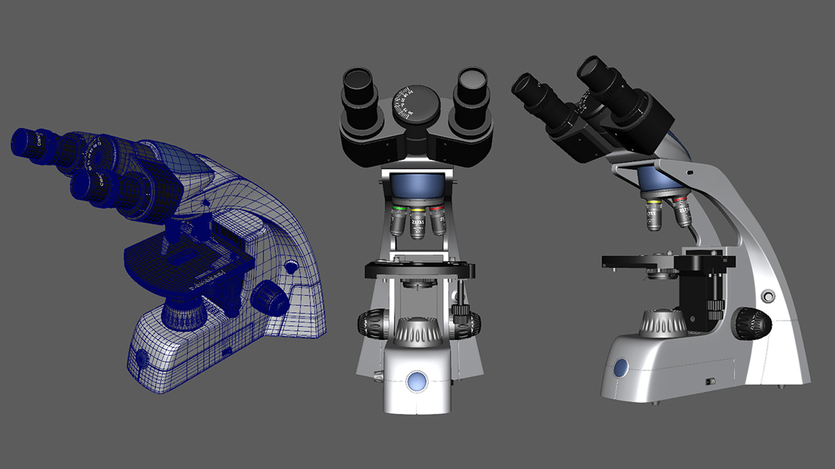 medical care，delicate，accurate，Microscope，