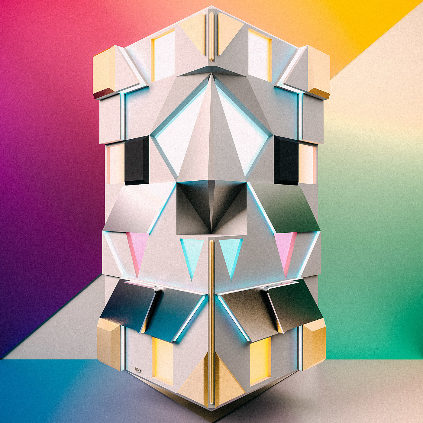 geometry，illustration，3d，Art，