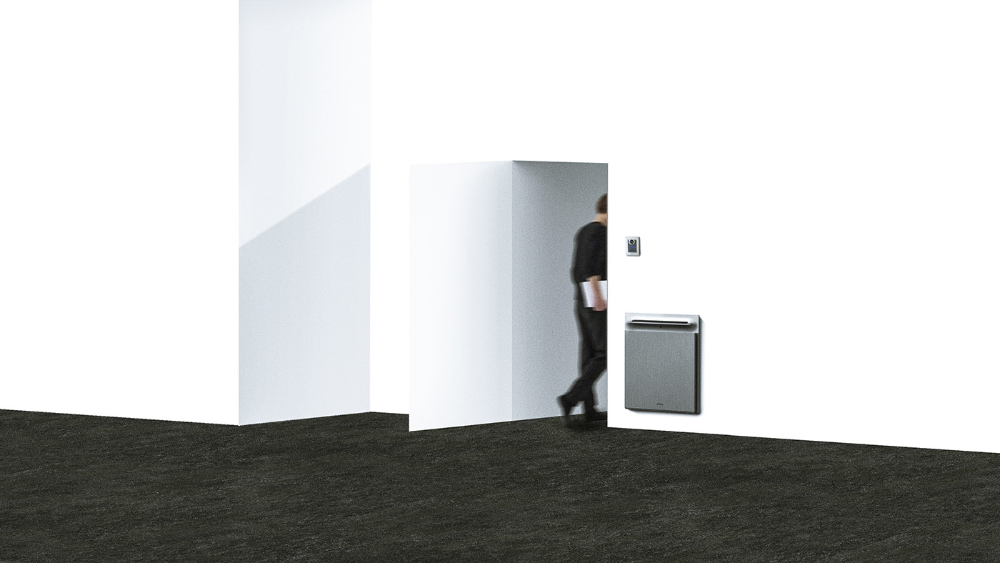 Express cabinet，Smart home，conceptual design，