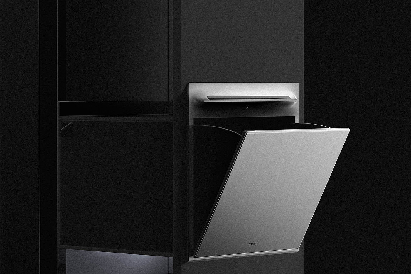 Express cabinet，Smart home，conceptual design，