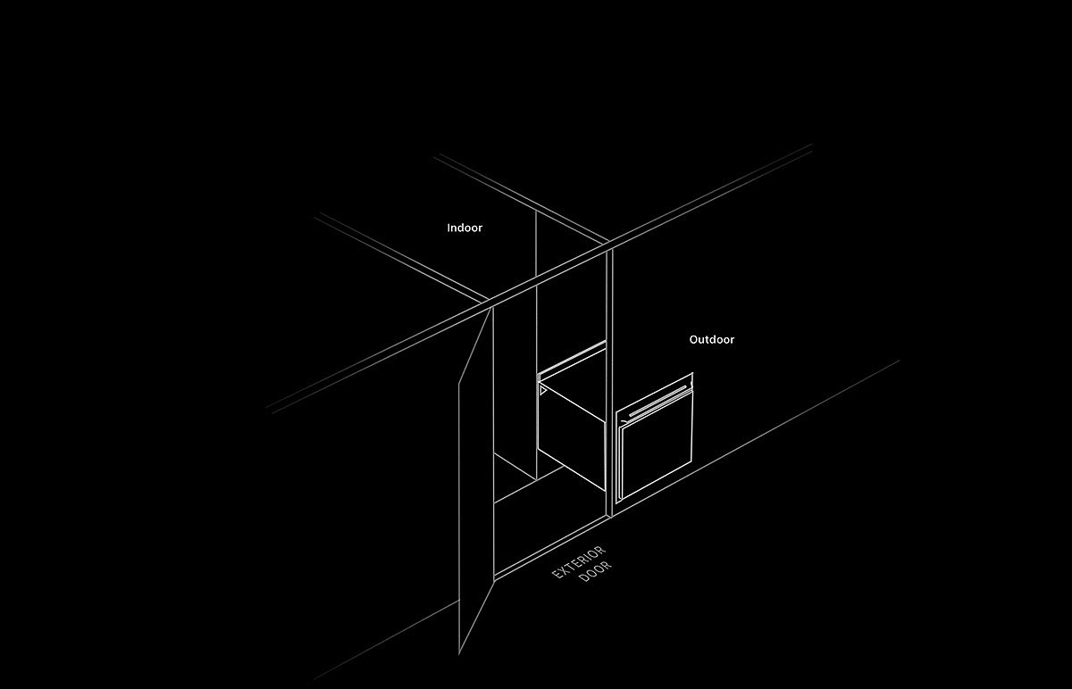 Express cabinet，Smart home，conceptual design，