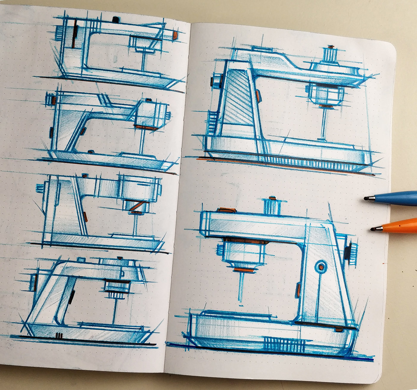 marker pen，illustration，Hand drawn，