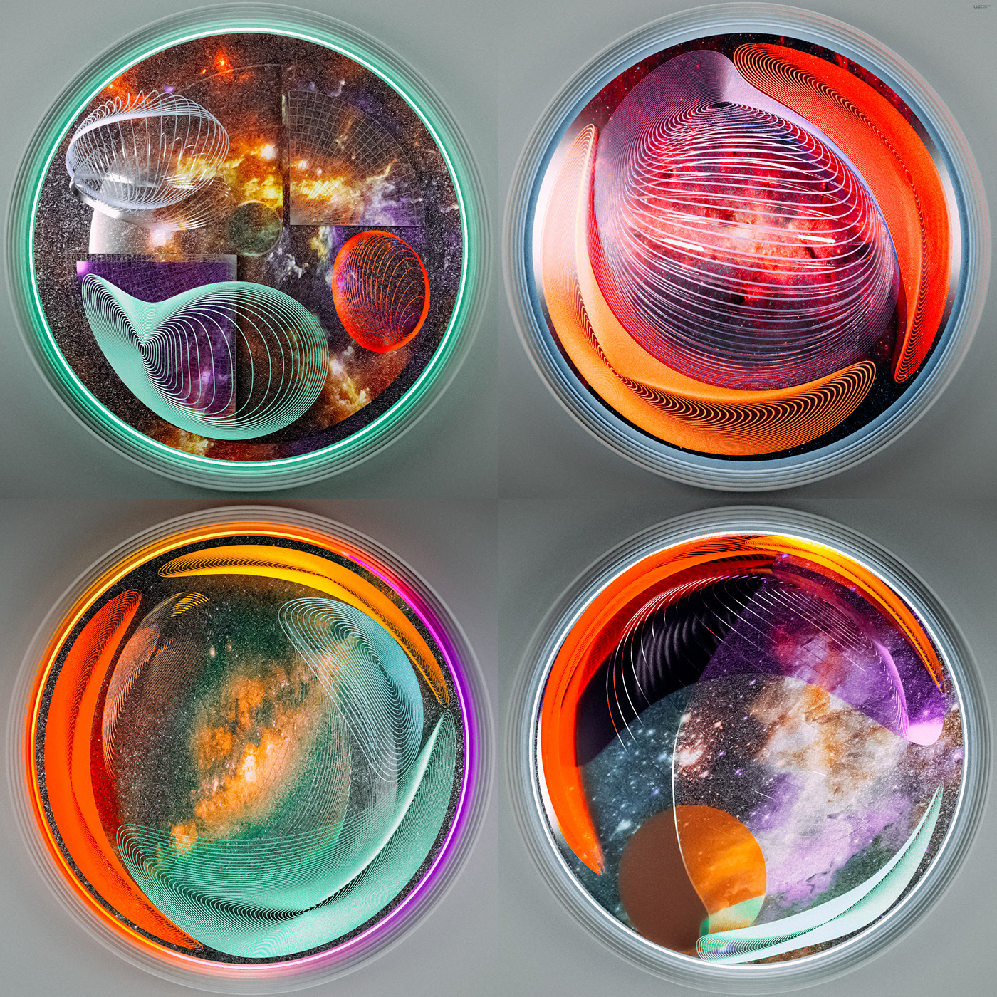 universe，3d，abstract，Interstellar cloud，illustration，