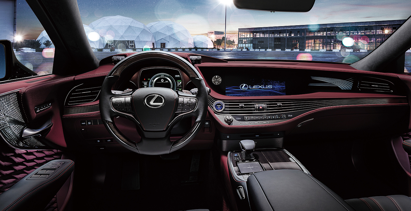 Car，luxury，LS，Sense of future，comfortable，