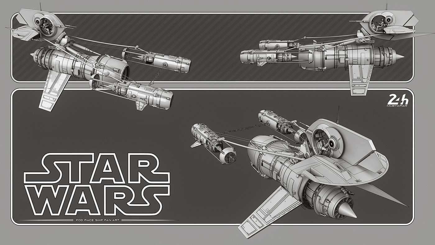 Mustafa star，Render，modeling，Star Wars，Star Wars，Skywalker，The 24h of Mustafar，I fill Enchev，