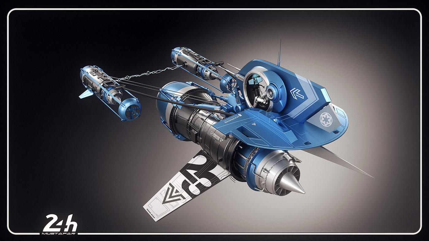 Mustafa star，Render，modeling，Star Wars，Star Wars，Skywalker，The 24h of Mustafar，I fill Enchev，