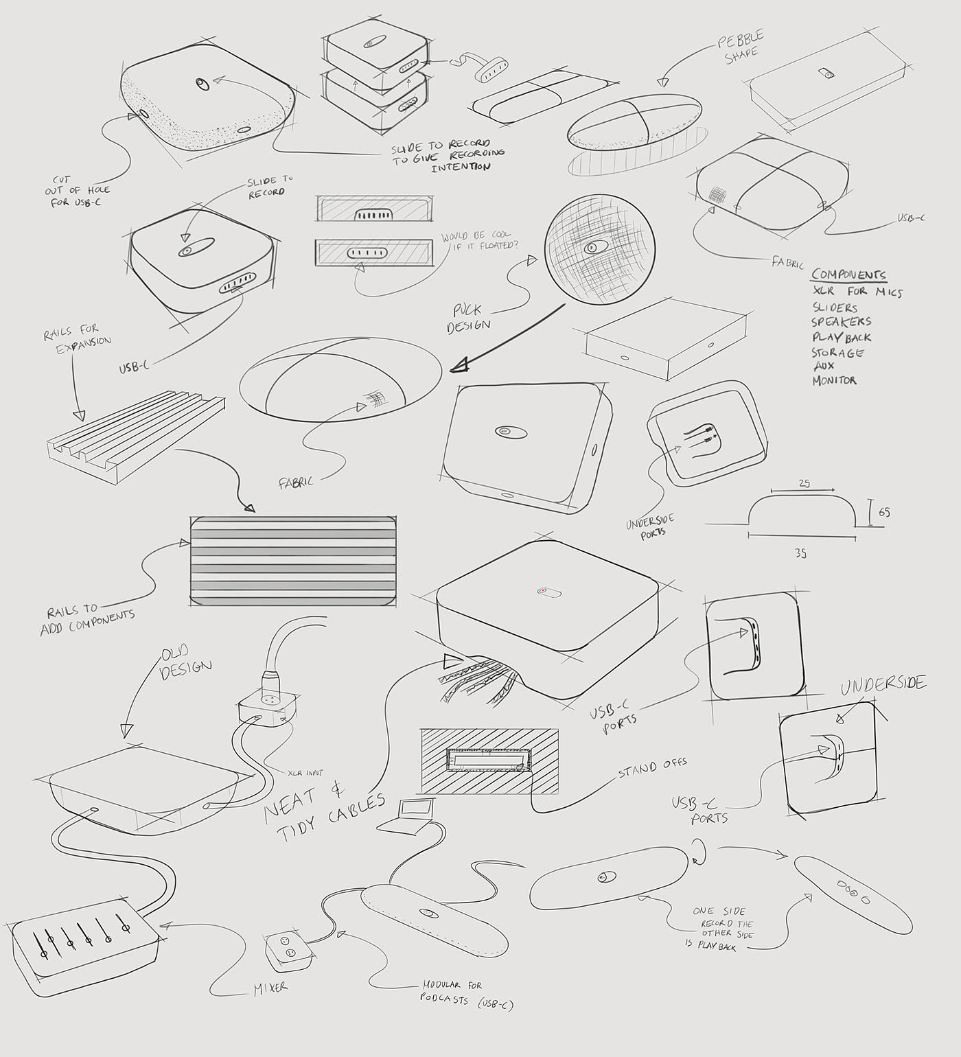 hover，Sam Beaney，concept，recorder，app，