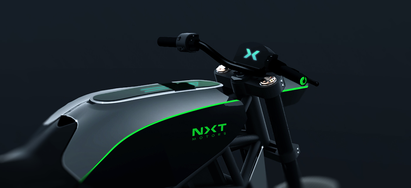 Fluorescent mint green，Smooth lines，Pinstripe，Automatic design，industrial design，