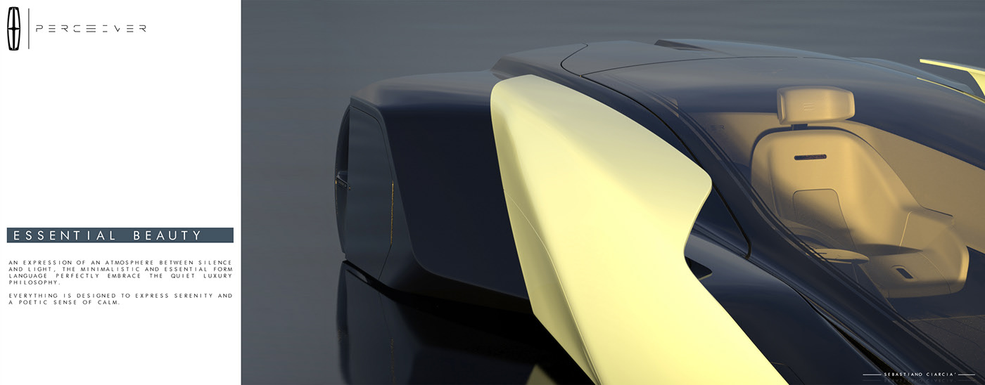 luxury，Lincoln，Lincoln PERCEIVER，Sebastiano Ciarcià，vehicle，