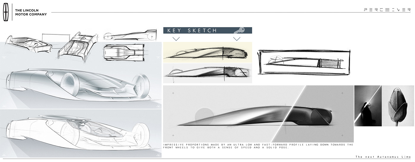 luxury，Lincoln，Lincoln PERCEIVER，Sebastiano Ciarcià，vehicle，