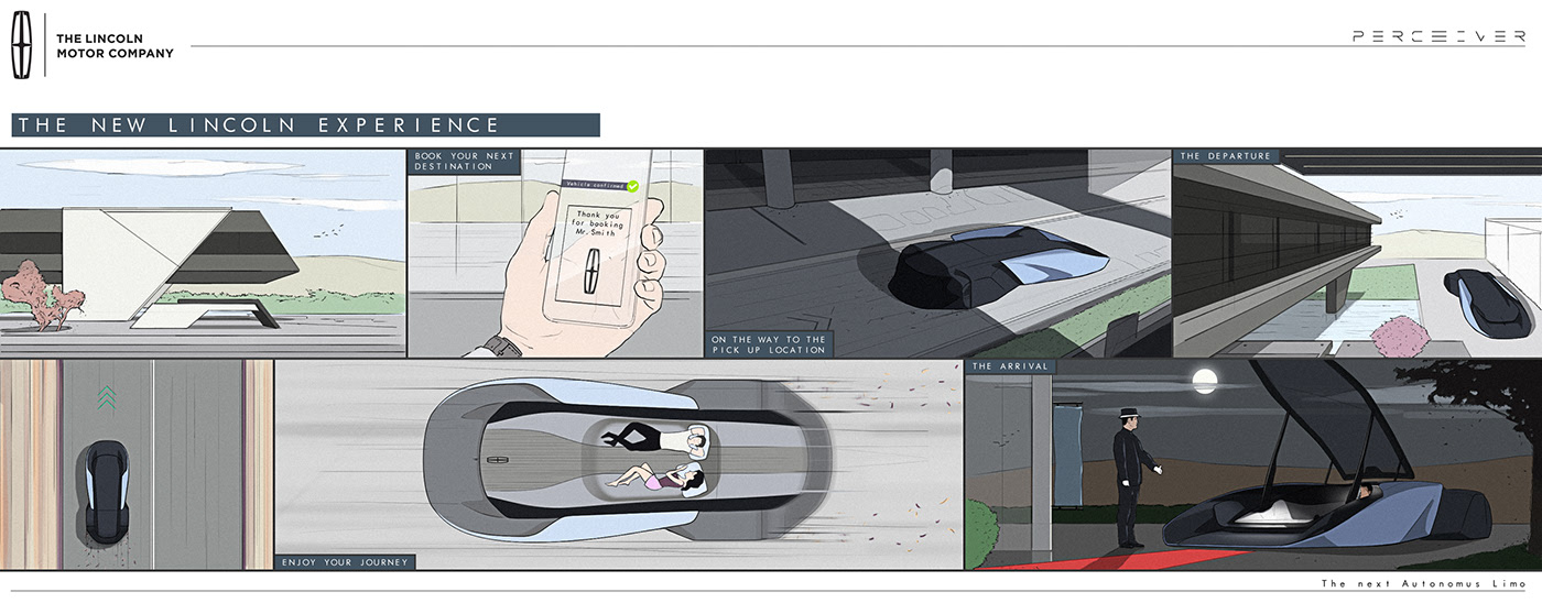 luxury，Lincoln，Lincoln PERCEIVER，Sebastiano Ciarcià，vehicle，