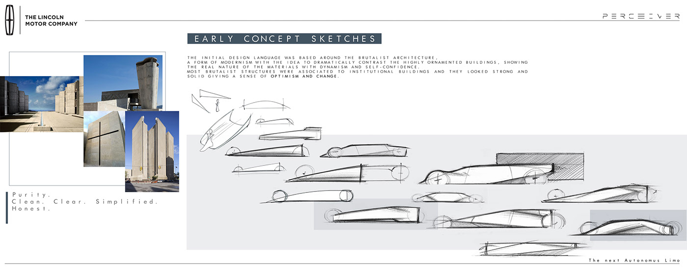 luxury，Lincoln，Lincoln PERCEIVER，Sebastiano Ciarcià，vehicle，