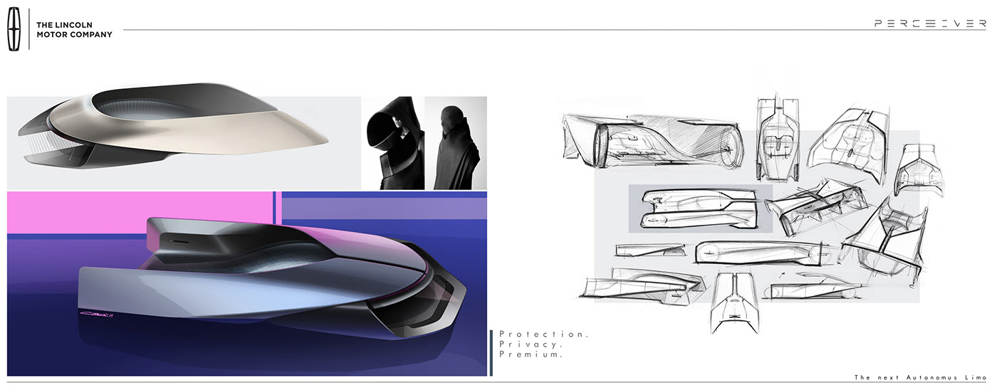 luxury，Lincoln，Lincoln PERCEIVER，Sebastiano Ciarcià，vehicle，