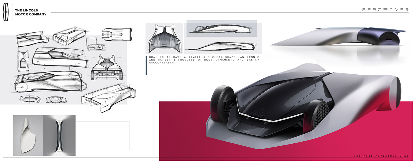 luxury，Lincoln，Lincoln PERCEIVER，Sebastiano Ciarcià，vehicle，