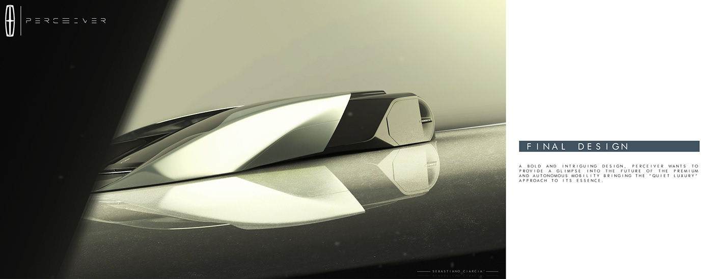 luxury，Lincoln，Lincoln PERCEIVER，Sebastiano Ciarcià，vehicle，